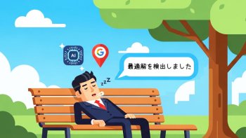 AIとGoogleマップ活用で昼寝スポット探し！珍回答に爆笑