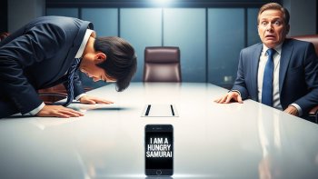 AI翻訳で失敗！海外取引先に「我、腹ペコ侍なり」と送った話